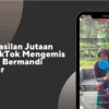 Penghasilan Jutaan Live TikTok Mengemis Sambil Bermandi Lumpur